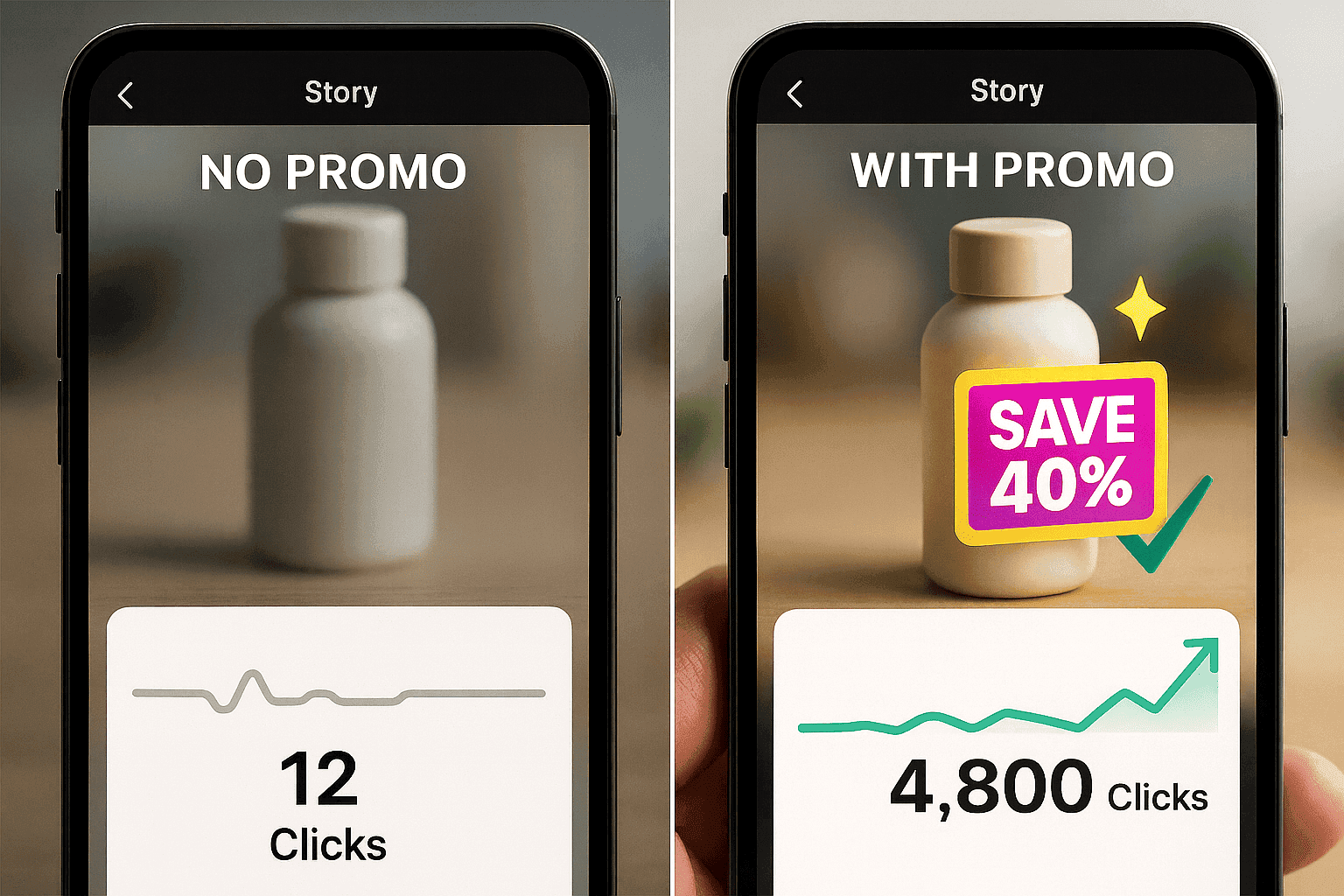 Promo code highlights and discounts